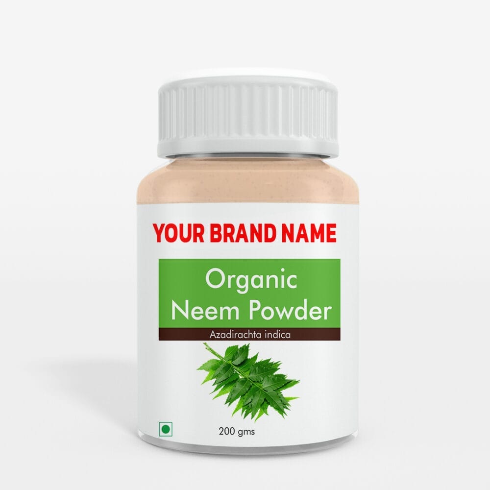 organic neem powder