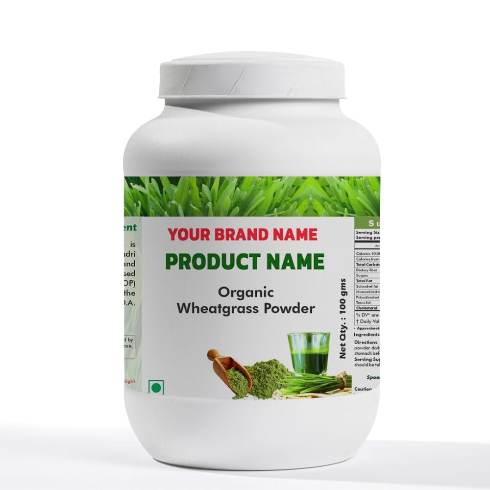 wheatgrass organic powder